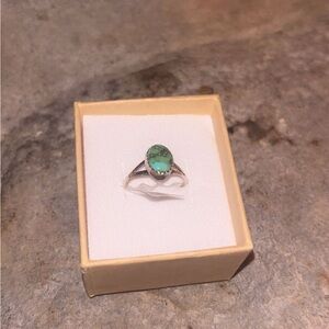 Sterling Silver and Turquoise Ring